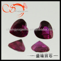 heart shape wholesale factory lab ruby for sale(RUHT0018-3X3mm5#)